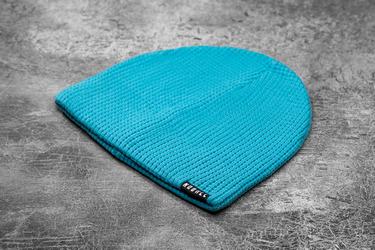 Nobull Waffle Neon Men's Beanie Blue | Australia (JG9507)